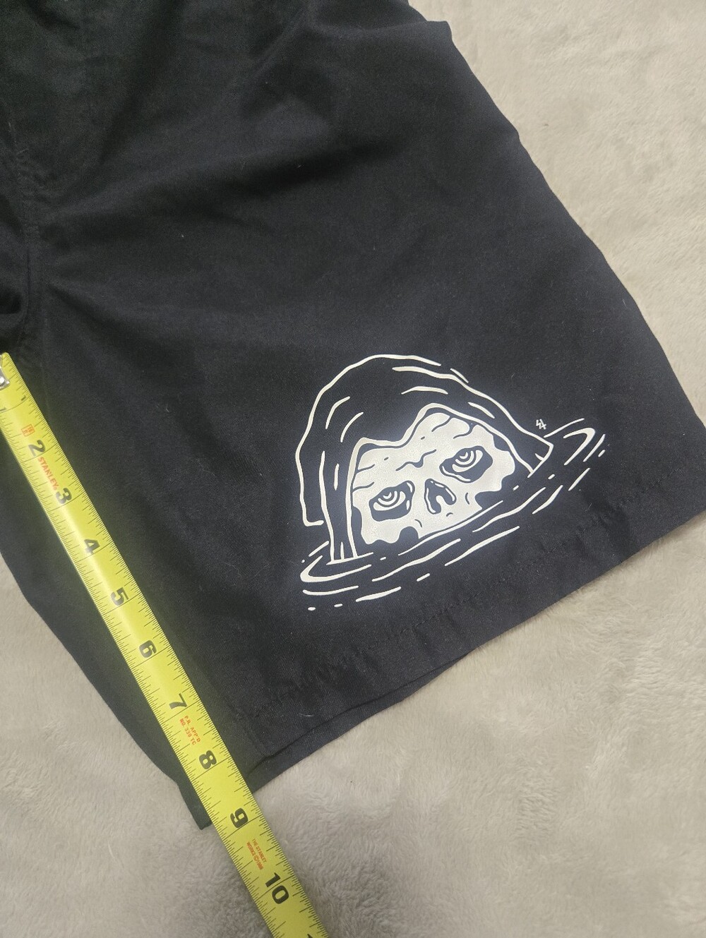 Lurking Class By Sketchy Tank Sinking Black Board Shorts Men's Sz Small Grunge - Picture 5 of 8